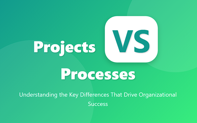 Process Vs Project View The Difference Between Projects and Processes - All Best Software
