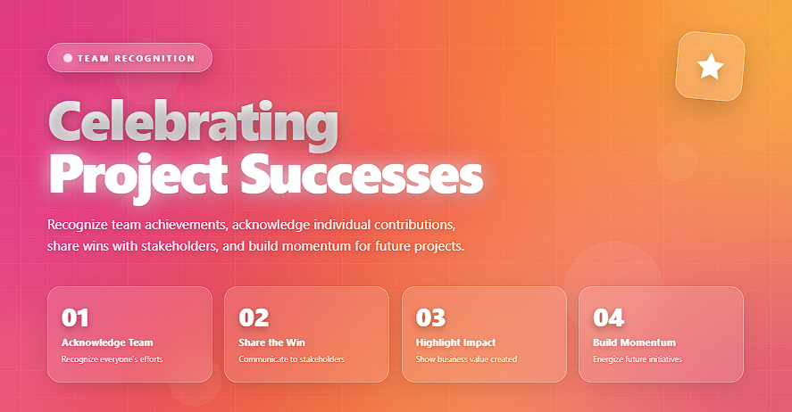 Celebrating Project Successes - All Best Software