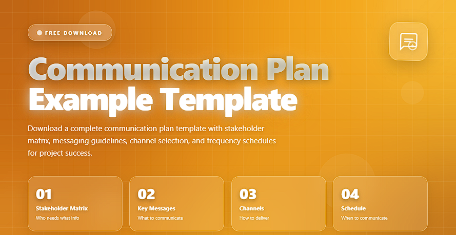 Communication Plan Example - All Best Software