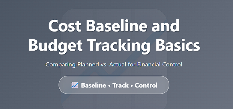 Cost Baseline and Budget Tracking Basics - All Best Software