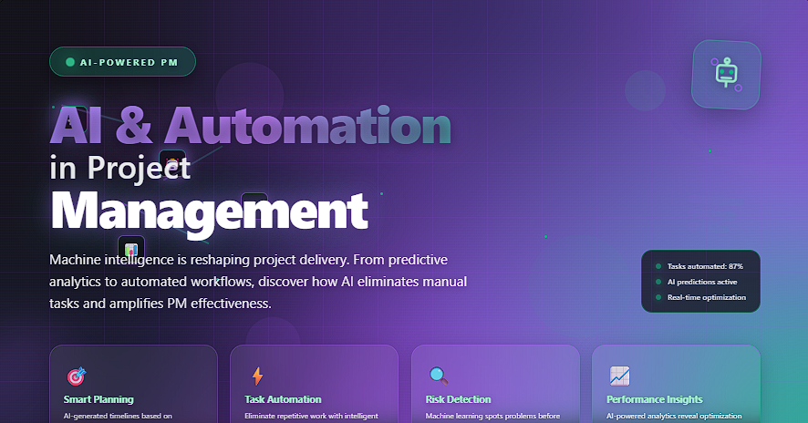 AI and Automation in Project Management - All Best Software