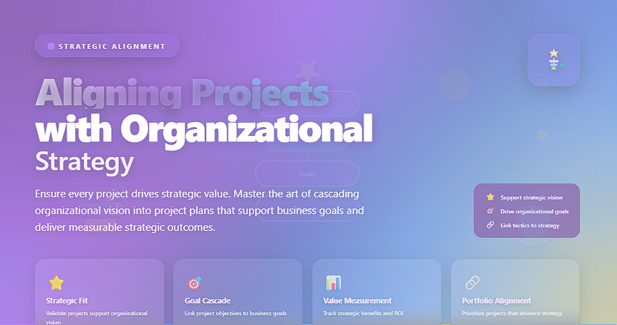 Aligning Project Plans with Organizational Strategy - All Best Software