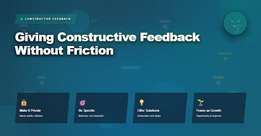 Giving Constructive Feedback Without Friction