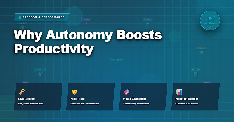 Why Autonomy Boosts Productivity