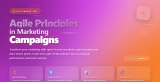 Agile Principles in Marketing Campaigns