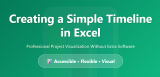 How to Create a Simple Timeline in Excel