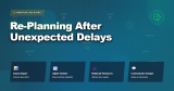 Re-Planning After Unexpected Delays