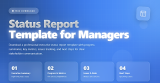 Status Report Template for Managers